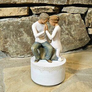Willow Tree "Around You" Musical Sculpture, Perfect Condition.